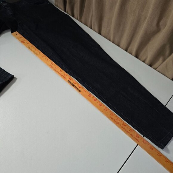 Democracy Women’s 14 Blue Ab Technology Skinny Jeans Stretch Dark Wash Denim - Picture 13 of 15